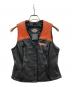 HARLEY-DAVIDSON（ハーレーダビッドソン）の古着「ベスト」｜ブラック×オレンジ