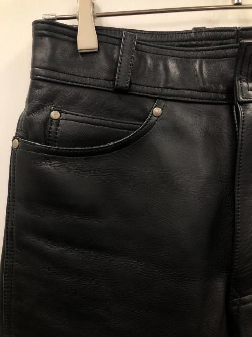 HARLEY-DAVIDSON（ハーレーダビッドソン）HARLEY-DAVIDSON (ハーレーダビッドソン) レザーパンツ ブラック サイズ:29の古着・服飾アイテム