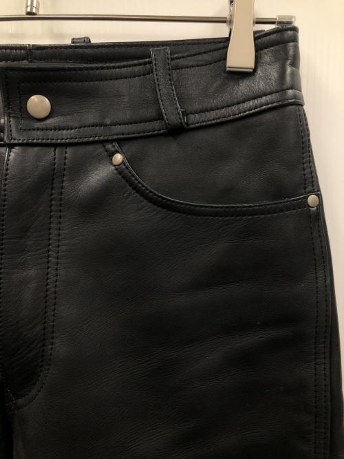HARLEY-DAVIDSON（ハーレーダビッドソン）HARLEY-DAVIDSON (ハーレーダビッドソン) レザーパンツ ブラック サイズ:29の古着・服飾アイテム
