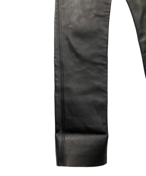 HARLEY-DAVIDSON（ハーレーダビッドソン）HARLEY-DAVIDSON (ハーレーダビッドソン) レザーパンツ ブラック サイズ:29の古着・服飾アイテム