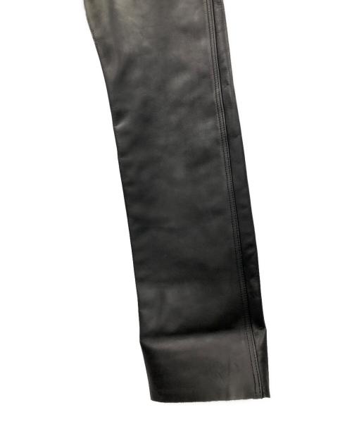 HARLEY-DAVIDSON（ハーレーダビッドソン）HARLEY-DAVIDSON (ハーレーダビッドソン) レザーパンツ ブラック サイズ:29の古着・服飾アイテム