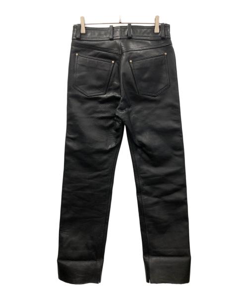 HARLEY-DAVIDSON（ハーレーダビッドソン）HARLEY-DAVIDSON (ハーレーダビッドソン) レザーパンツ ブラック サイズ:29の古着・服飾アイテム