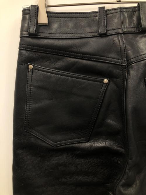 HARLEY-DAVIDSON（ハーレーダビッドソン）HARLEY-DAVIDSON (ハーレーダビッドソン) レザーパンツ ブラック サイズ:29の古着・服飾アイテム