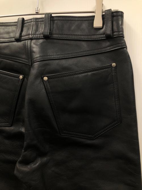 HARLEY-DAVIDSON（ハーレーダビッドソン）HARLEY-DAVIDSON (ハーレーダビッドソン) レザーパンツ ブラック サイズ:29の古着・服飾アイテム