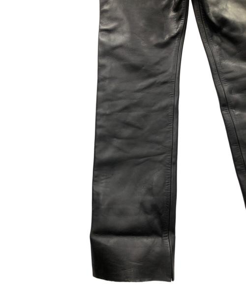 HARLEY-DAVIDSON（ハーレーダビッドソン）HARLEY-DAVIDSON (ハーレーダビッドソン) レザーパンツ ブラック サイズ:29の古着・服飾アイテム