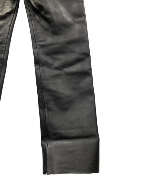 HARLEY-DAVIDSON（ハーレーダビッドソン）HARLEY-DAVIDSON (ハーレーダビッドソン) レザーパンツ ブラック サイズ:29の古着・服飾アイテム