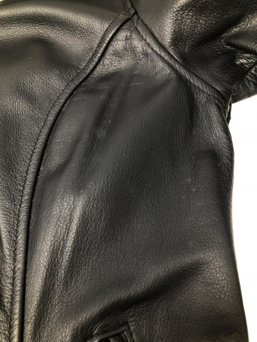 HARLEY-DAVIDSON（ハーレーダビッドソン）HARLEY-DAVIDSON (ハーレーダビッドソン) シングルライダースジャケット ブラック サイズ:Sの古着・服飾アイテム