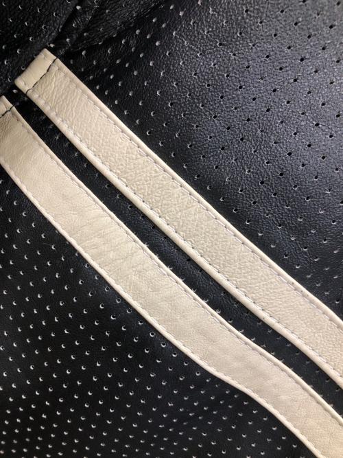 HARLEY-DAVIDSON（ハーレーダビッドソン）HARLEY-DAVIDSON (ハーレーダビッドソン) ライダースジャケット ブラック サイズ:Mの古着・服飾アイテム