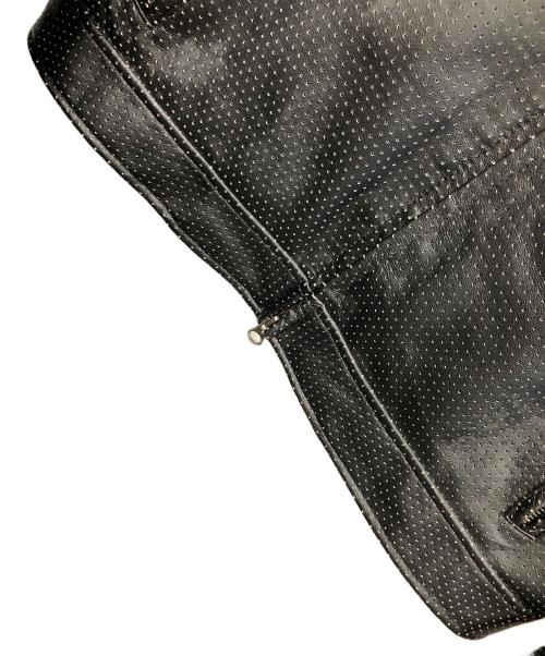 HARLEY-DAVIDSON（ハーレーダビッドソン）HARLEY-DAVIDSON (ハーレーダビッドソン) ライダースジャケット ブラック サイズ:Mの古着・服飾アイテム