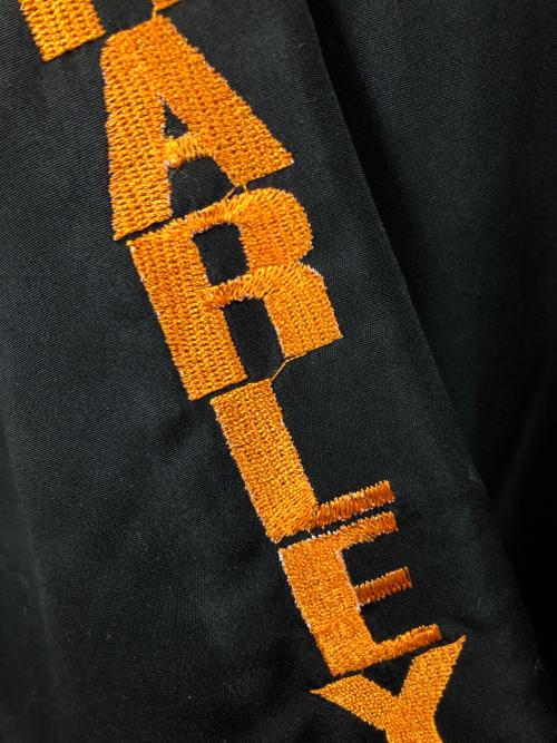 HARLEY-DAVIDSON（ハーレーダビッドソン）HARLEY-DAVIDSON (ハーレーダビッドソン) 中綿ジャケット ブラック サイズ:Mの古着・服飾アイテム