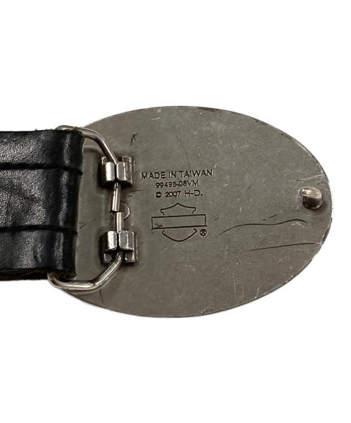 HARLEY-DAVIDSON（ハーレーダビッドソン）HARLEY-DAVIDSON (ハーレーダビッドソン) レザーベルト ブラック サイズ:実寸サイズにてご確認ください。の古着・服飾アイテム