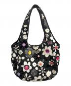 Think Bee!シンクビー!）の古着「トートバッグ」｜ブラック×ホワイト