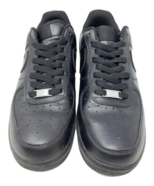 NIKE（ナイキ）NIKE (ナイキ) ローカットスニーカー AIR FORCE1 LOW（エア フォース 1 ロー） ブラック サイズ:27cmの古着・服飾アイテム