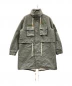 CYDERHOUSEサイダーハウス）の古着「モッズコート」｜オリーブ