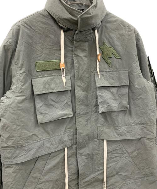 CYDERHOUSE（サイダーハウス）CYDERHOUSE (サイダーハウス) モッズコート オリーブ サイズ:Mの古着・服飾アイテム