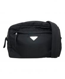 PRADA（プラダ）の古着「ショルダーバッグ テッスート モンターニュ」｜ブラック