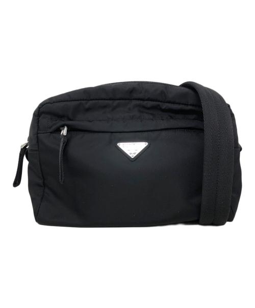 PRADA（プラダ）PRADA (プラダ) ショルダーバッグ テッスート モンターニュ ブラック サイズ:実寸サイズにてご確認下さい。の古着・服飾アイテム