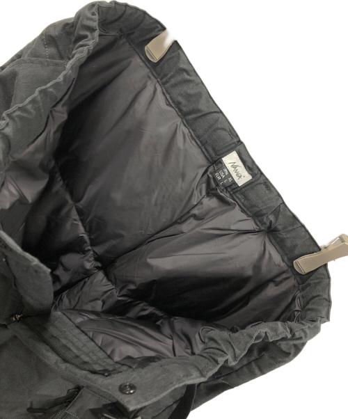 NANGA（ナンガ）NANGA (ナンガ) 焚火ダウンパンツ グレー サイズ:JPN XLの古着・服飾アイテム