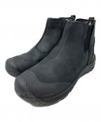 KEENキーン）の古着「サイドゴアブーツ レヴェル フォー チェルシー 防水ウィンターブーツ」｜ブラック