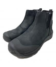 KEEN（キーン）の古着「サイドゴアブーツ レヴェル フォー チェルシー 防水ウィンターブーツ」｜ブラック