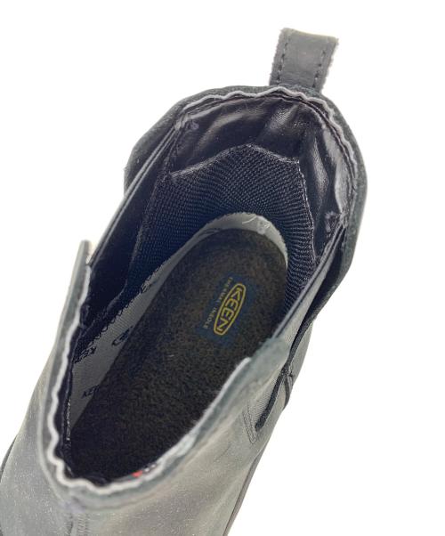 KEEN（キーン）KEEN (キーン) サイドゴアブーツ レヴェル フォー チェルシー 防水ウィンターブーツ ブラック サイズ:28.5㎝の古着・服飾アイテム