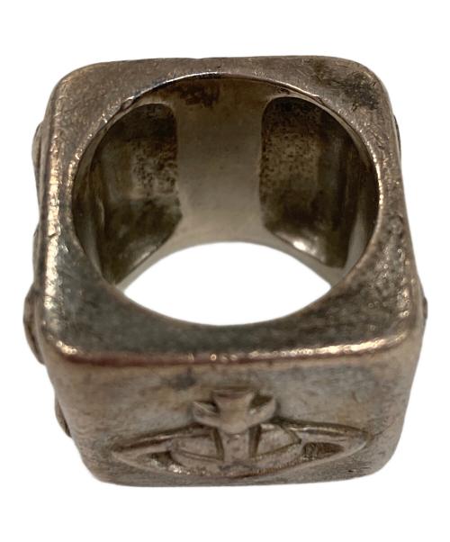 Vivienne Westwood（ヴィヴィアンウエストウッド）Vivienne Westwood (ヴィヴィアンウエストウッド) リング スクエアリング サイズ:実寸サイズにご確認ください。の古着・服飾アイテム