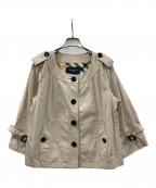 BURBERRYバーバリー）の古着「シャツジャケット」｜ベージュ