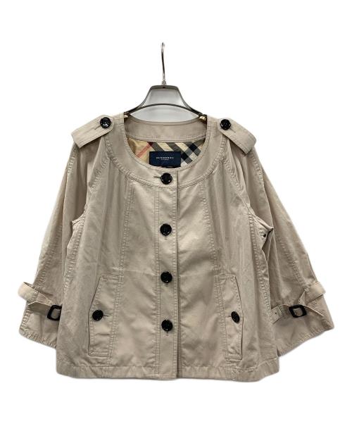 BURBERRY（バーバリー）BURBERRY (バーバリー) シャツジャケット ベージュ サイズ:44の古着・服飾アイテム