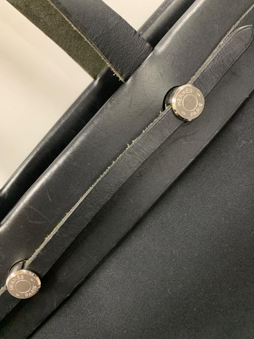 HERMES（エルメス）HERMES (エルメス) トートバッグ エールバッグカバス GM ブラック サイズ:実寸サイズにてご確認ください。の古着・服飾アイテム