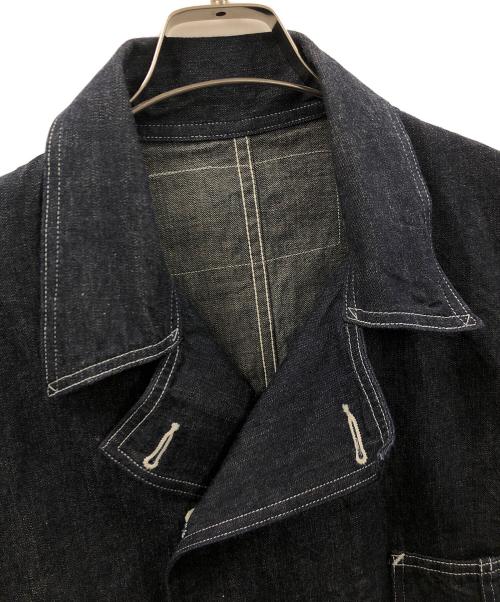 HED LIGHT（ヘッドライト）HED LIGHT デニムジャケット 9.5oz. SPECIAL WEAVE DENIM DOUBLE BREASTED COAT （ヘッドライト 9.5オンス スペシャル ウィーブ デニム ダブル ブレスト コート） サイズ:40の古着・服飾アイテム