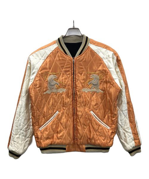 東洋エンタープライズ（トウヨウエンタープライズ）スカジャン Late 1950s Style Velveteen Souvenir Jacket “POLAR BEAR” × “ALASKA MAP”（レイト フィフティーズ スタイル ベルベティーン スーベニア ジャケット“ポーラー ベの古着・服飾アイテム