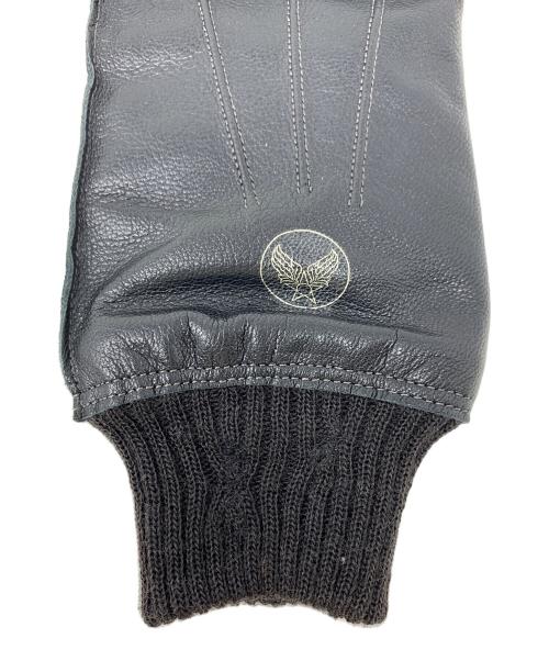 BUZZ RICKSON'S（バズリクソンズ）BUZZ RICKSON'S (バズリクソンズ) グローブ A-10 GLOVE WILLIAM GIBSON COLLECTION（A-10 グローブ ウィリアム ギブソン コレクション） ブラック サイズ:実寸サイズにてご確認ください。の古着・服飾アイテム