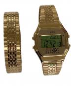 TIMEX×MM6 Maison Margielaタイメックス×エムエムシックスメゾンマルジェラ）の古着「デジタルウォッチ・ブレスレットセット」