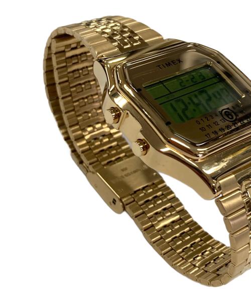 TIMEX（タイメックス）TIMEX (タイメックス) MM6 Maison Margiela (エムエムシックスメゾンマルジェラ) デジタルウォッチ・ブレスレットセット サイズ:実寸サイズにてご確認ください。の古着・服飾アイテム