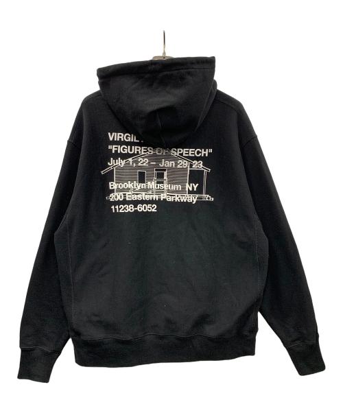 Champion REVERSE WEAVE（チャンピオン リバース ウィーブ）Champion REVERSE WEAVE (チャンピオン リバース ウィーブ) プルオーバーパーカー  ブラック サイズ:XLの古着・服飾アイテム