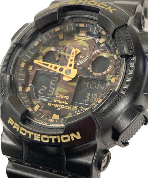 CASIO（カシオ）CASIO (カシオ) 腕時計 G-SHOCK（ジーショック） クォーツ ブラック×オリーブ サイズ:実寸サイズにご確認ください。の古着・服飾アイテム