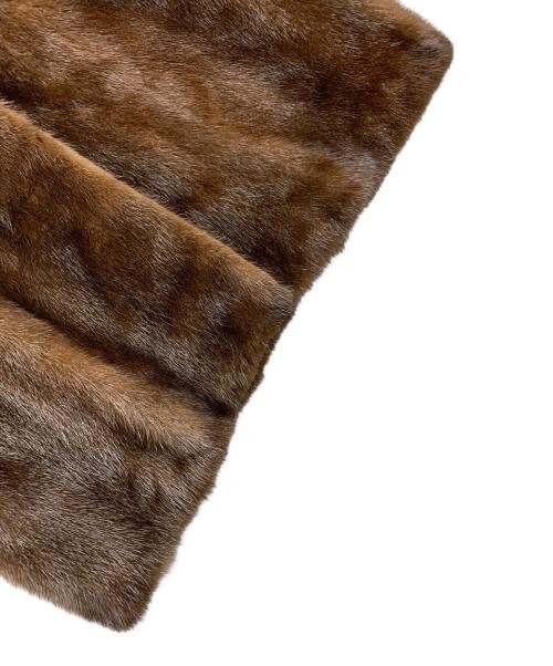 SAGA MINK（サガミンク）SAGA MINK (サガミンク) ミンクコート ブラウン サイズ:実寸サイズにてご確認ください。の古着・服飾アイテム