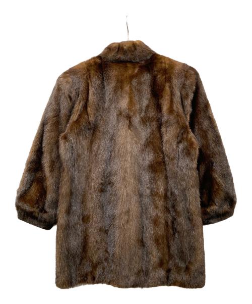 SAGA MINK（サガミンク）SAGA MINK (サガミンク) ミンクコート ブラウン サイズ:実寸サイズにてご確認ください。の古着・服飾アイテム