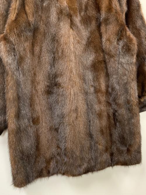 SAGA MINK（サガミンク）SAGA MINK (サガミンク) ミンクコート ブラウン サイズ:実寸サイズにてご確認ください。の古着・服飾アイテム