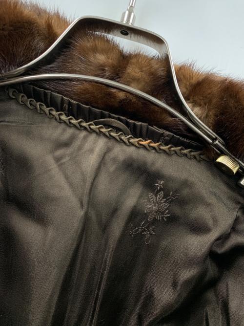 SAGA MINK（サガミンク）SAGA MINK (サガミンク) ミンクコート ブラウン サイズ:実寸サイズにてご確認ください。の古着・服飾アイテム