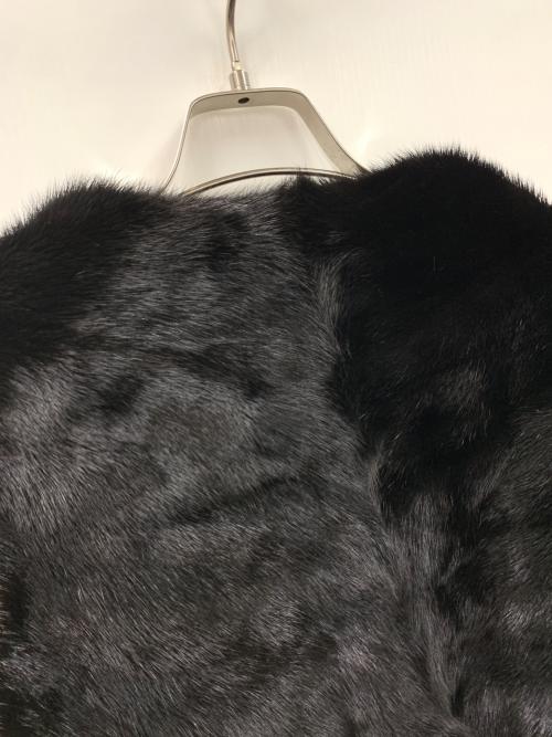 SAGA MINK（サガミンク）SAGA MINK (サガミンク) ケープ ブラック サイズ:実寸サイズにてご確認ください。の古着・服飾アイテム