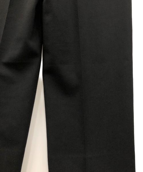 COMME des GARCONS HOMME（コムデギャルソン オム）COMME des GARCONS HOMME (コムデギャルソン オム) タック入りワイドパンツ ブラック サイズ:Mの古着・服飾アイテム