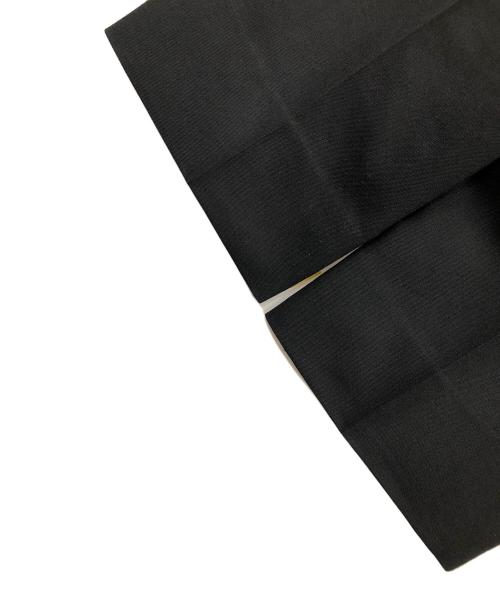 COMME des GARCONS HOMME（コムデギャルソン オム）COMME des GARCONS HOMME (コムデギャルソン オム) タック入りワイドパンツ ブラック サイズ:Mの古着・服飾アイテム