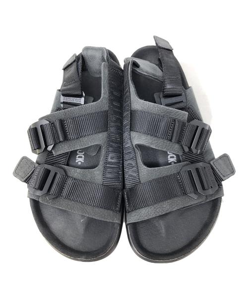 BIRKENSTOCK（ビルケンシュトック）BIRKENSTOCK (ビルケンシュトック) レザーサンダル Shinjuku（シンジュク） ブラック サイズ:280の古着・服飾アイテム