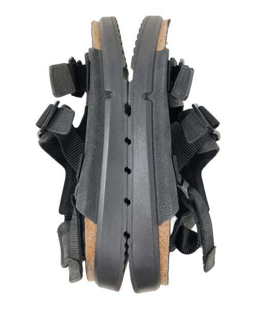 BIRKENSTOCK（ビルケンシュトック）BIRKENSTOCK (ビルケンシュトック) レザーサンダル Shinjuku（シンジュク） ブラック サイズ:280の古着・服飾アイテム