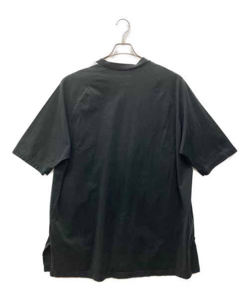 Y-3（ワイスリー）Y-3 (ワイスリー) 3ストライプスオーバーサイズロゴTシャツ ブラック サイズ:2XLの古着・服飾アイテム
