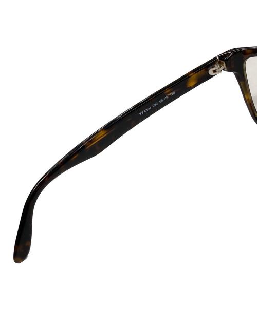 TOM FORD（トムフォード）TOM FORD (トムフォード) 伊達眼鏡 メガネ ダークブラウン サイズ:56□19 150の古着・服飾アイテム