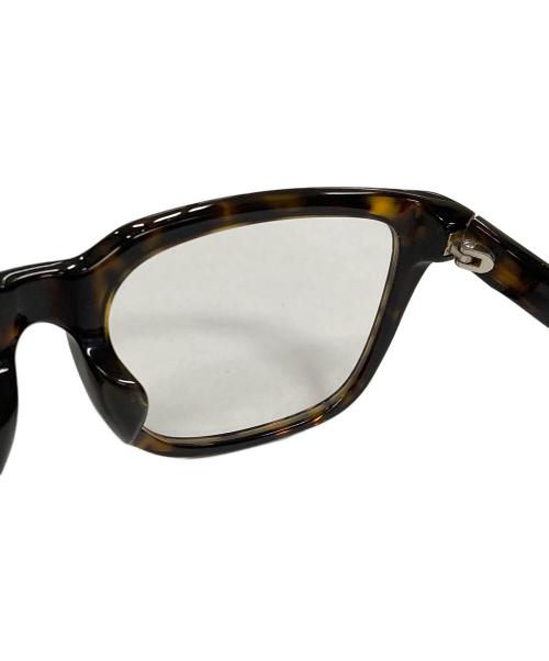 TOM FORD（トムフォード）TOM FORD (トムフォード) 伊達眼鏡 メガネ ダークブラウン サイズ:56□19 150の古着・服飾アイテム