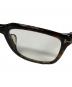TOM FORD (トムフォード) 伊達眼鏡 メガネ ダークブラウン サイズ:56□19 150：14000円