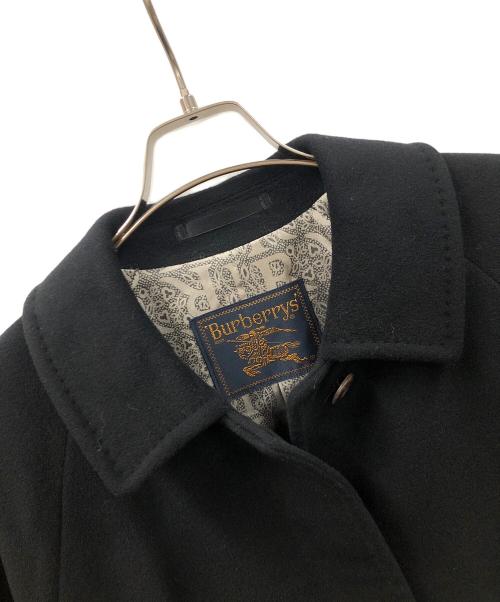 BURBERRY（バーバリー）BURBERRY (バーバリー) ステンカラーコート ロングコート ブラック サイズ:9ARの古着・服飾アイテム